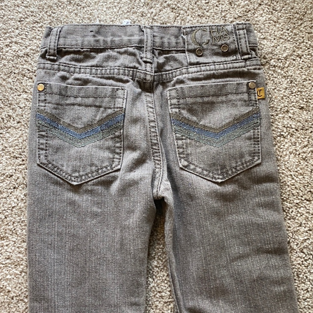 Chams slim fit size 6 boys jeans